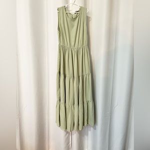 Urban Threads Tiered Ruffle Dress